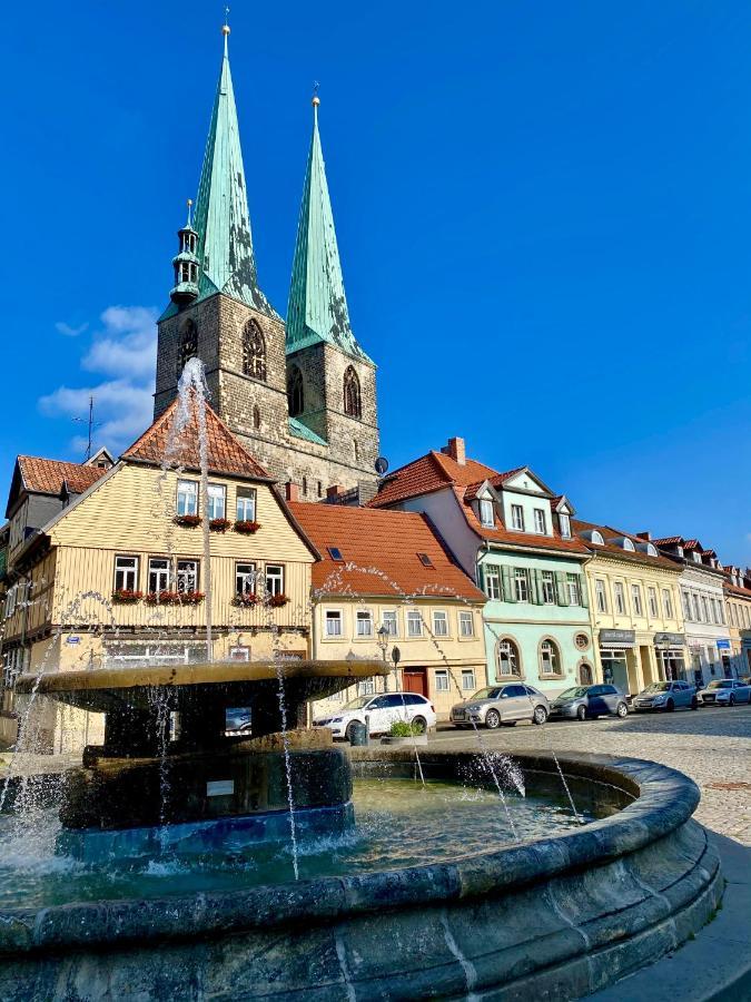 Zum Mathildenbrunnen Lägenhet Quedlinburg Exteriör bild